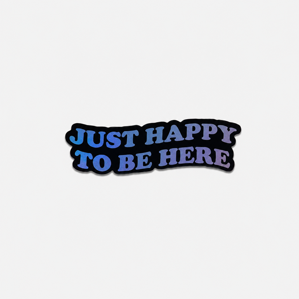 Reflective Logo Slap Sticker
