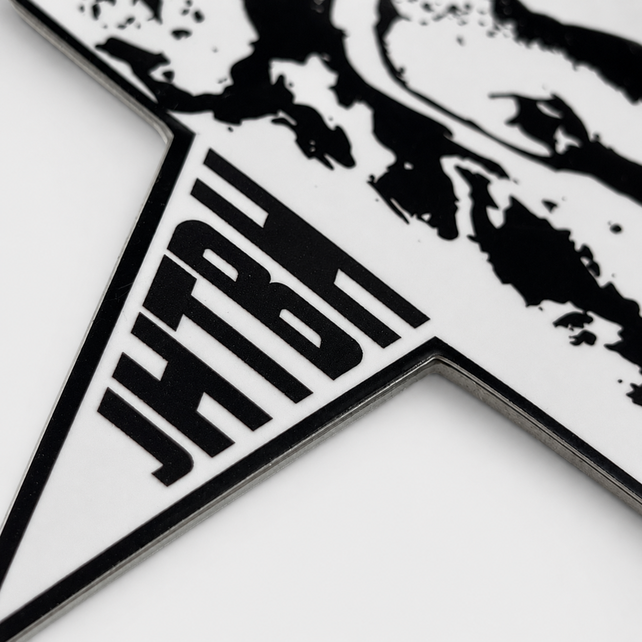 Large Punch Slap Sticker